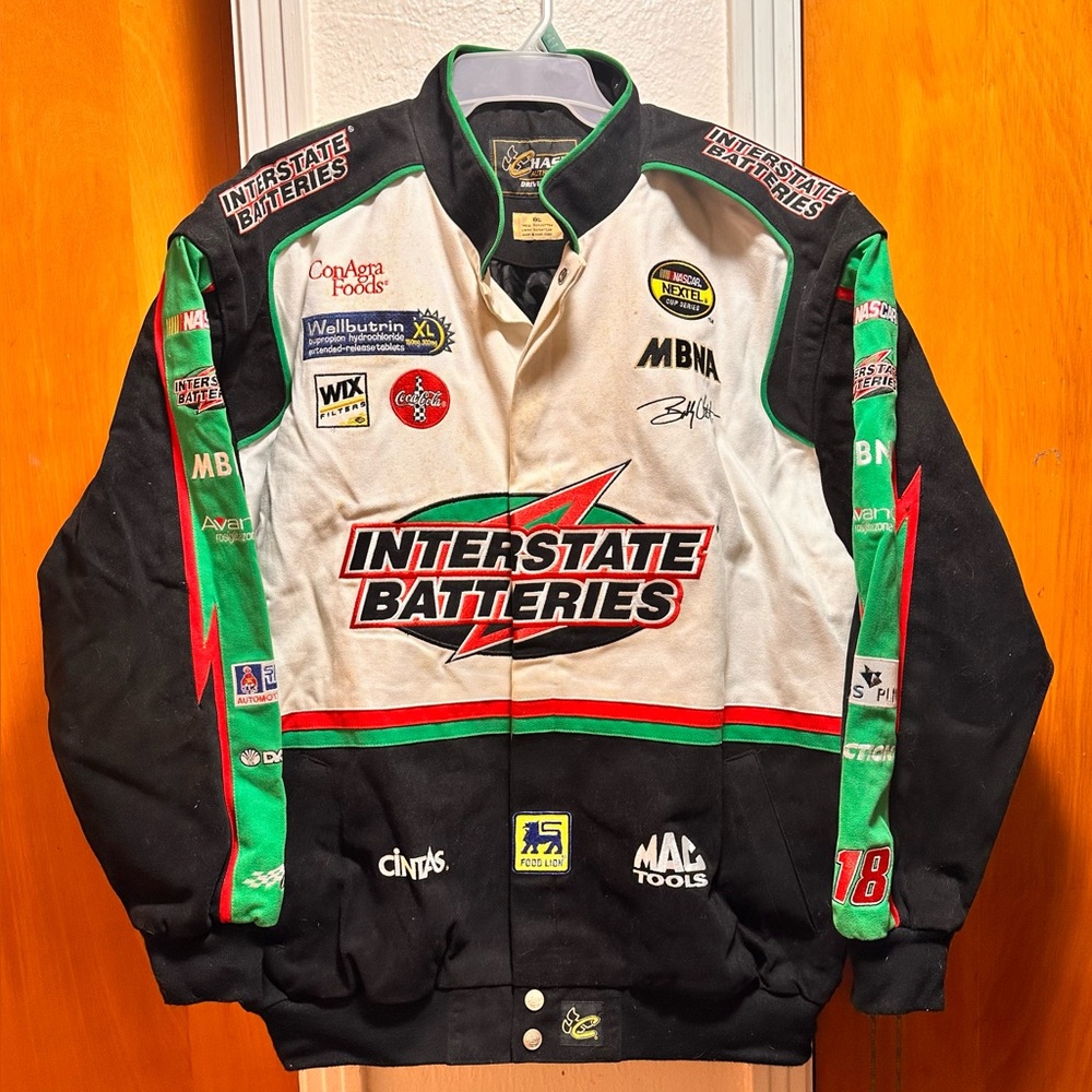 NASCAR Chase Authentics Drivers Line Interstate Batteries Bobby Labonte Jacket
